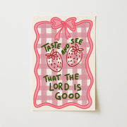 Taste and See – Christian Wall Art