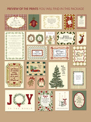 Vintage Christian Holiday Wall Art Set – 20 Printable Designs