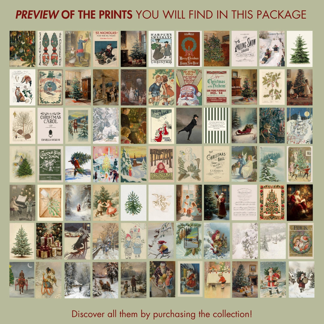 Noël vintage, plus de 690 tirages