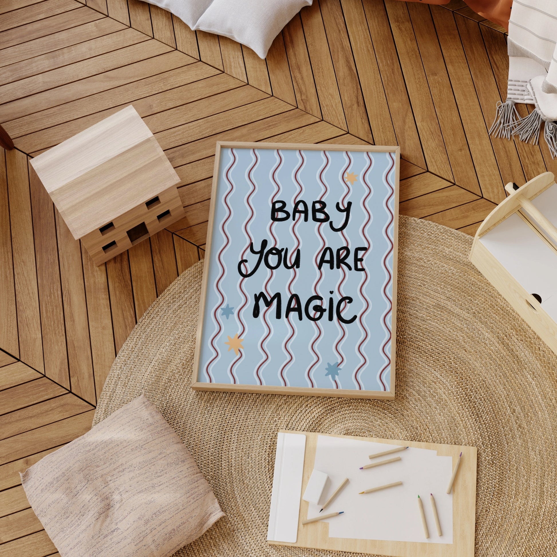 Inspirational Nursery Quote Print