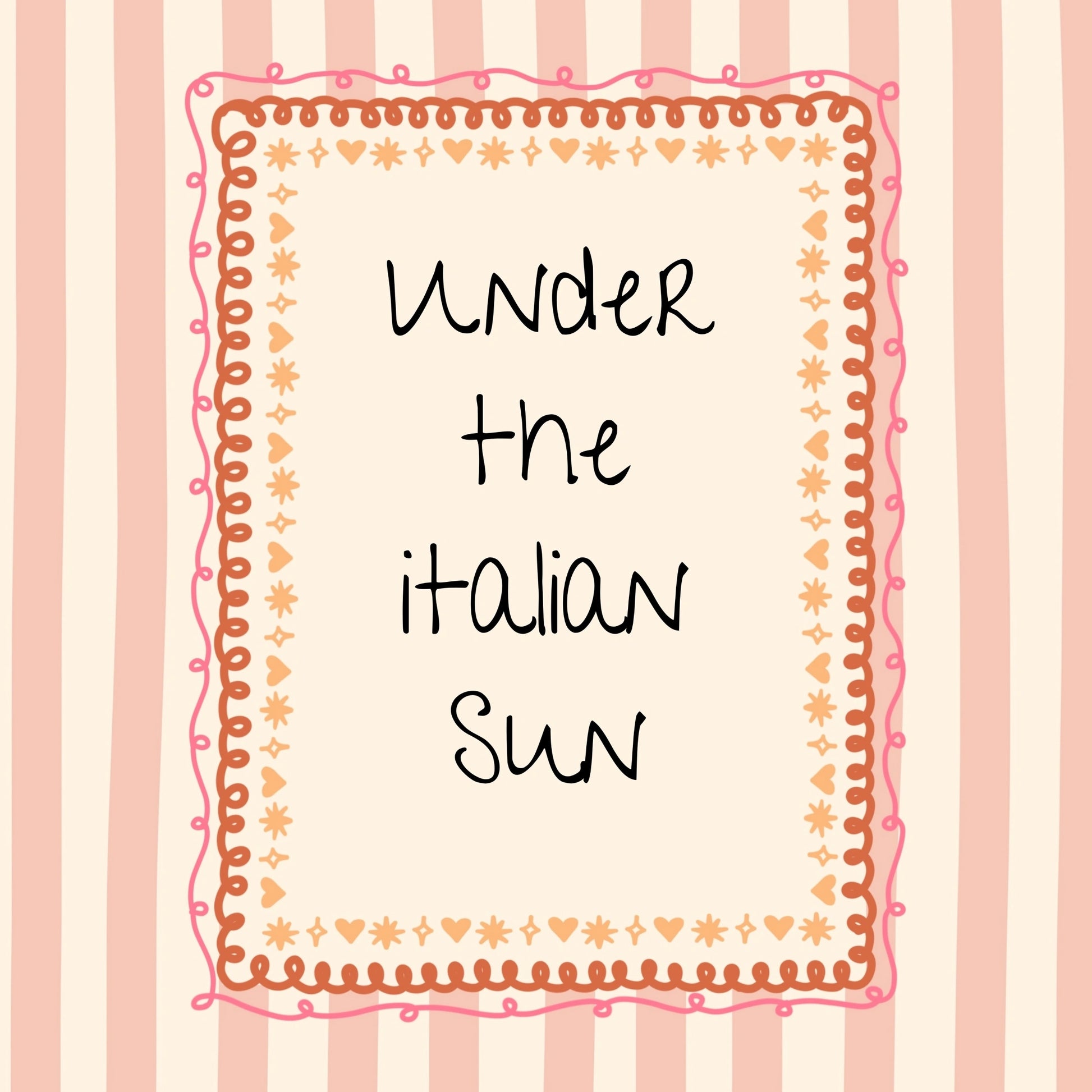 Affiche tendance avec citation d'été