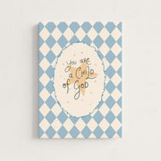 Chid of God and Stars - Nursery & Kids Canvas Wall Art