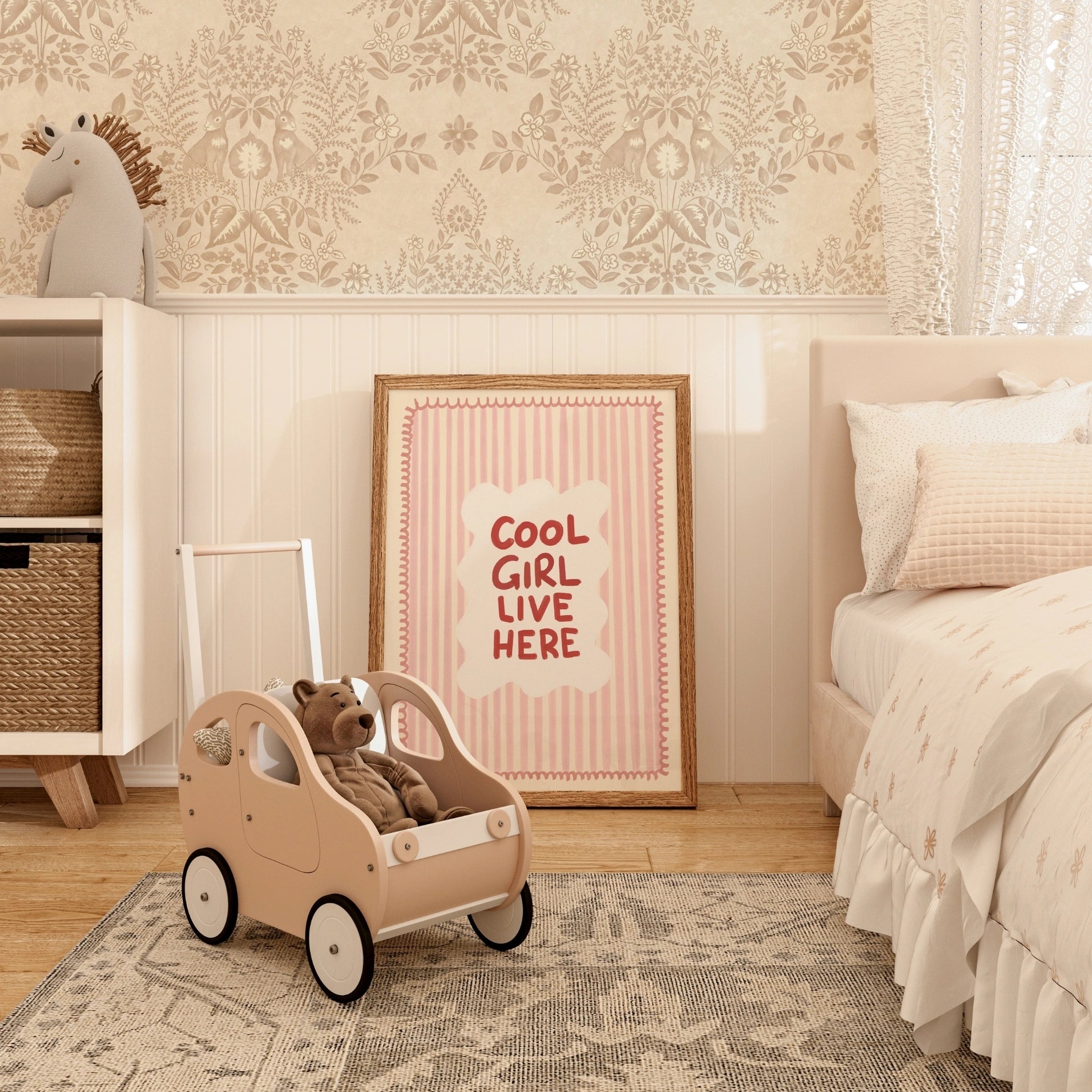 La fille cool vit ici