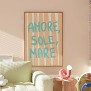 Amore Sole Mare – Coastal Wall Art