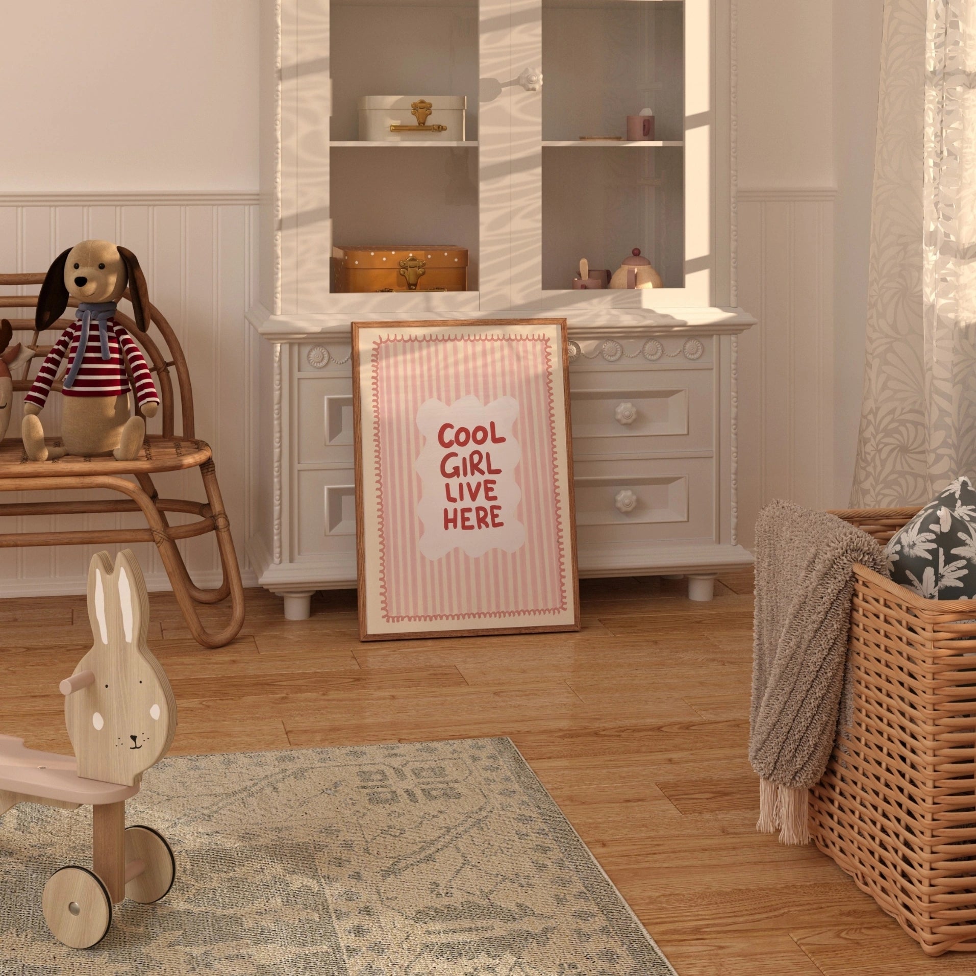 La fille cool vit ici