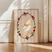 Goose and Strawberry – Affiche pour enfant