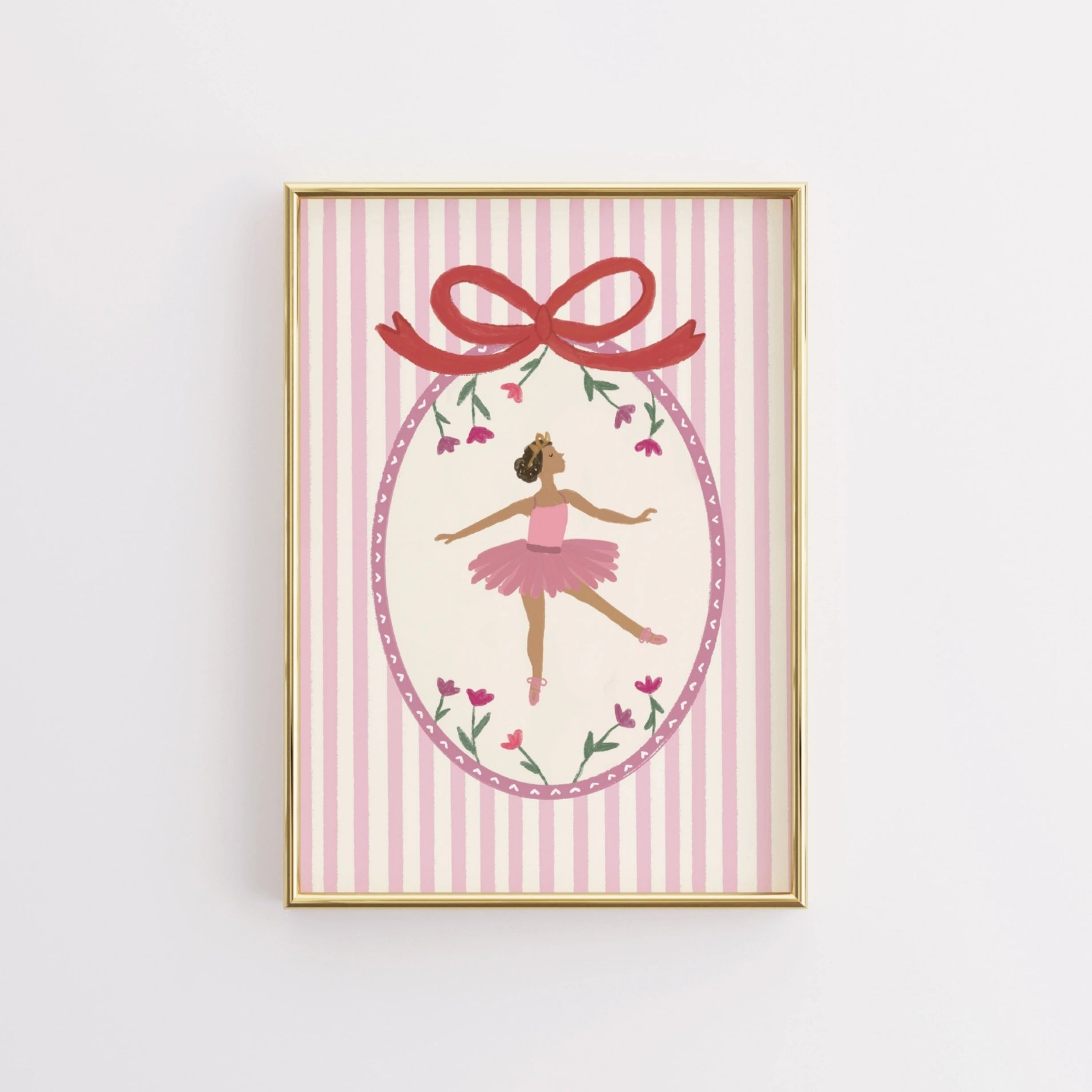 Imprimé de ballet vintage