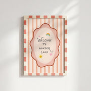 Welcome To Wonderland – Nursery & kids wall art
