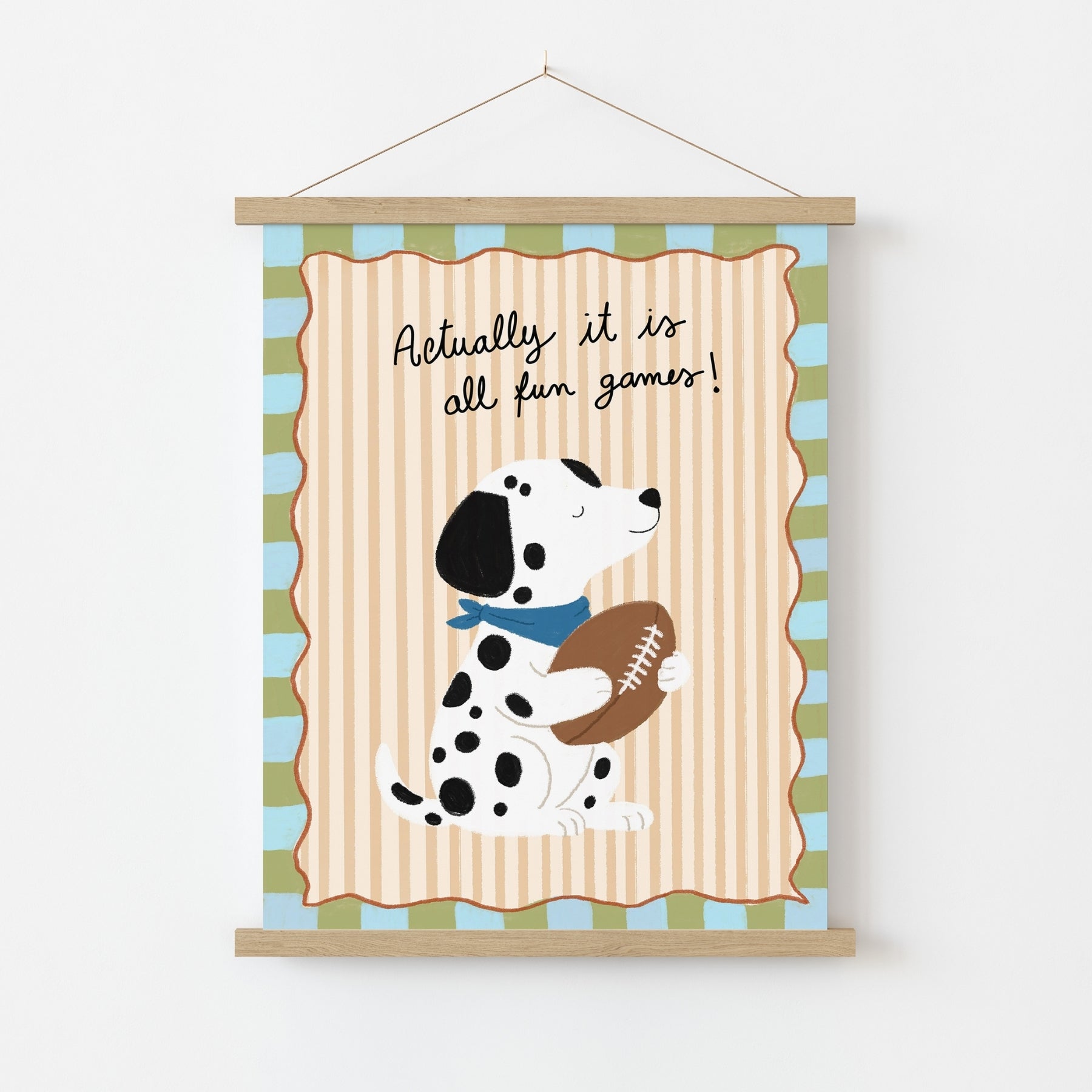 Whimsical Dalmatian Wall Art