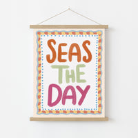 Trendy Coastal Quote Print, Coastal Wall Decor