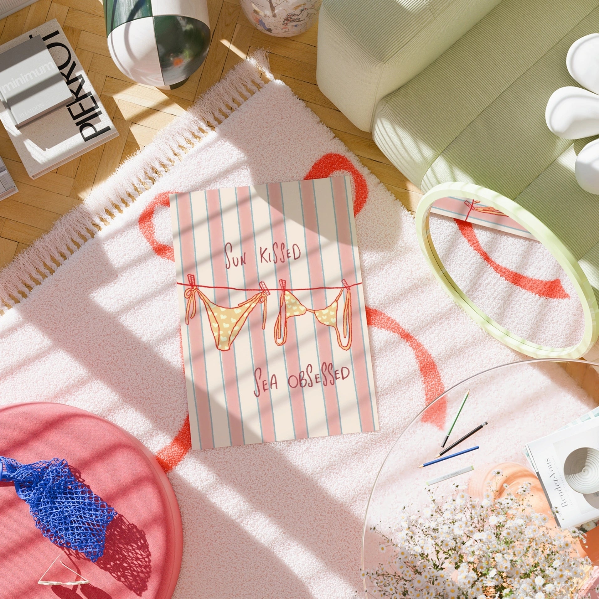 Obsédée par la mer et le soleil