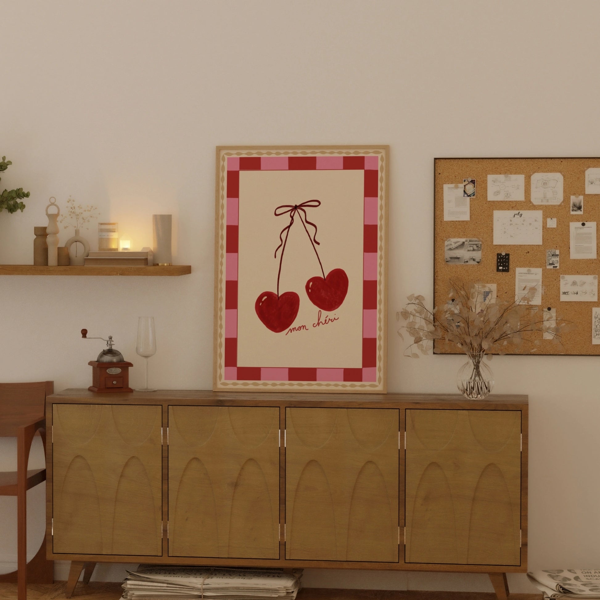 Imprimé Cœur de Cerise pour la Saint-Valentin