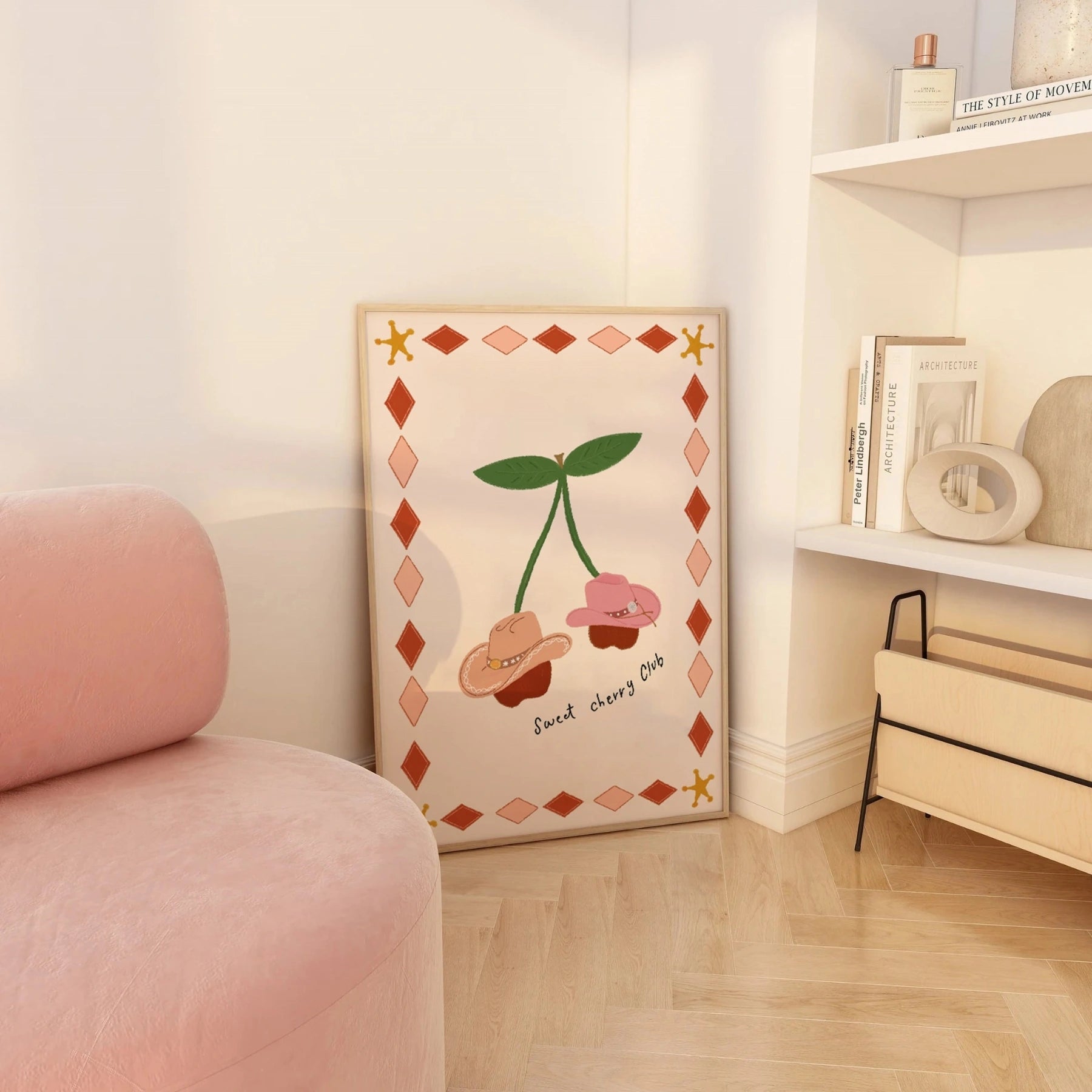 Affiche « Sweet Cherry Club »