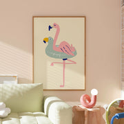 Flamingo Float – Coastal Wall Art