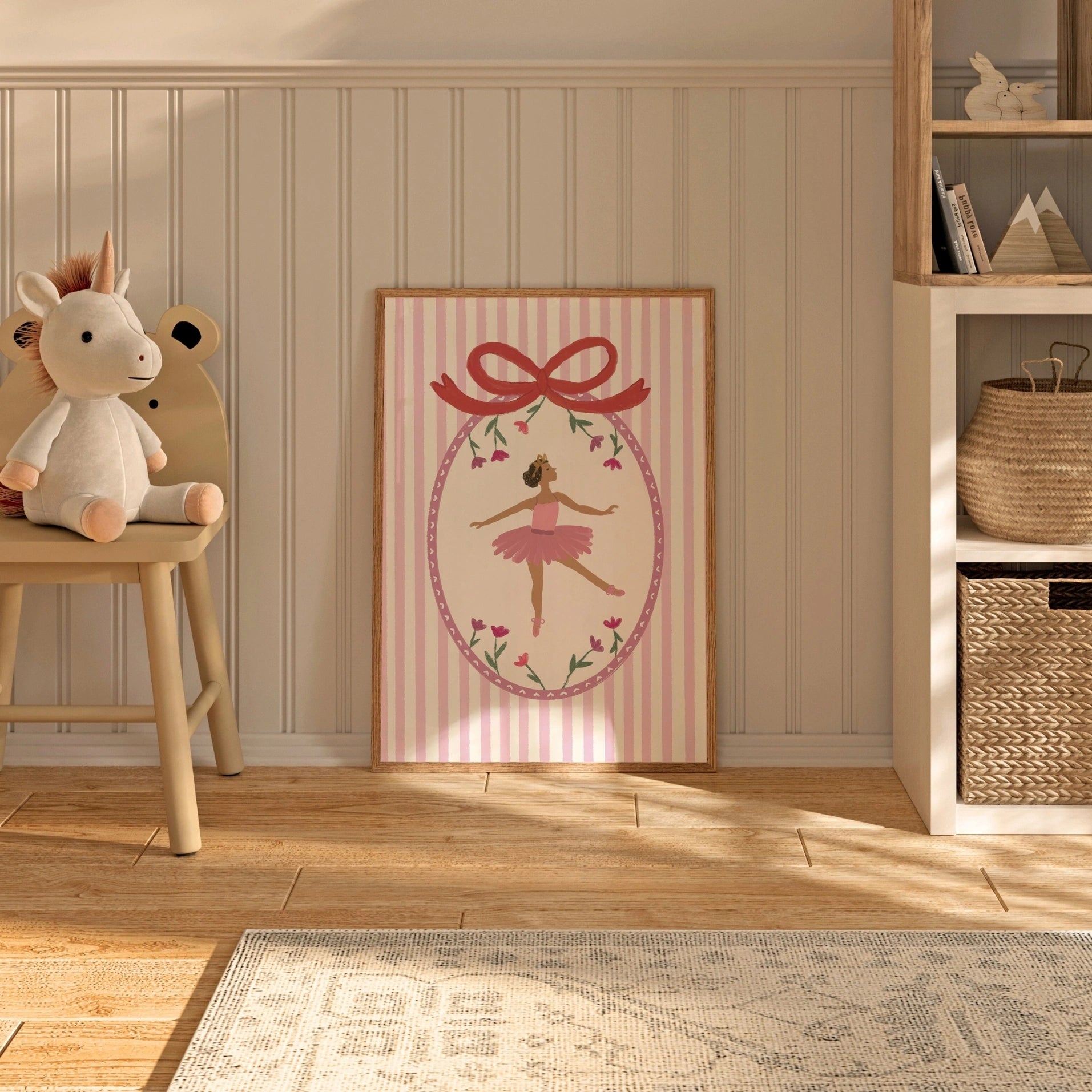 Imprimé de ballet vintage