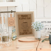 Funny Coffee – Kitchen Wall Art