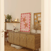 Pink Starfish – Coastal Wall Art