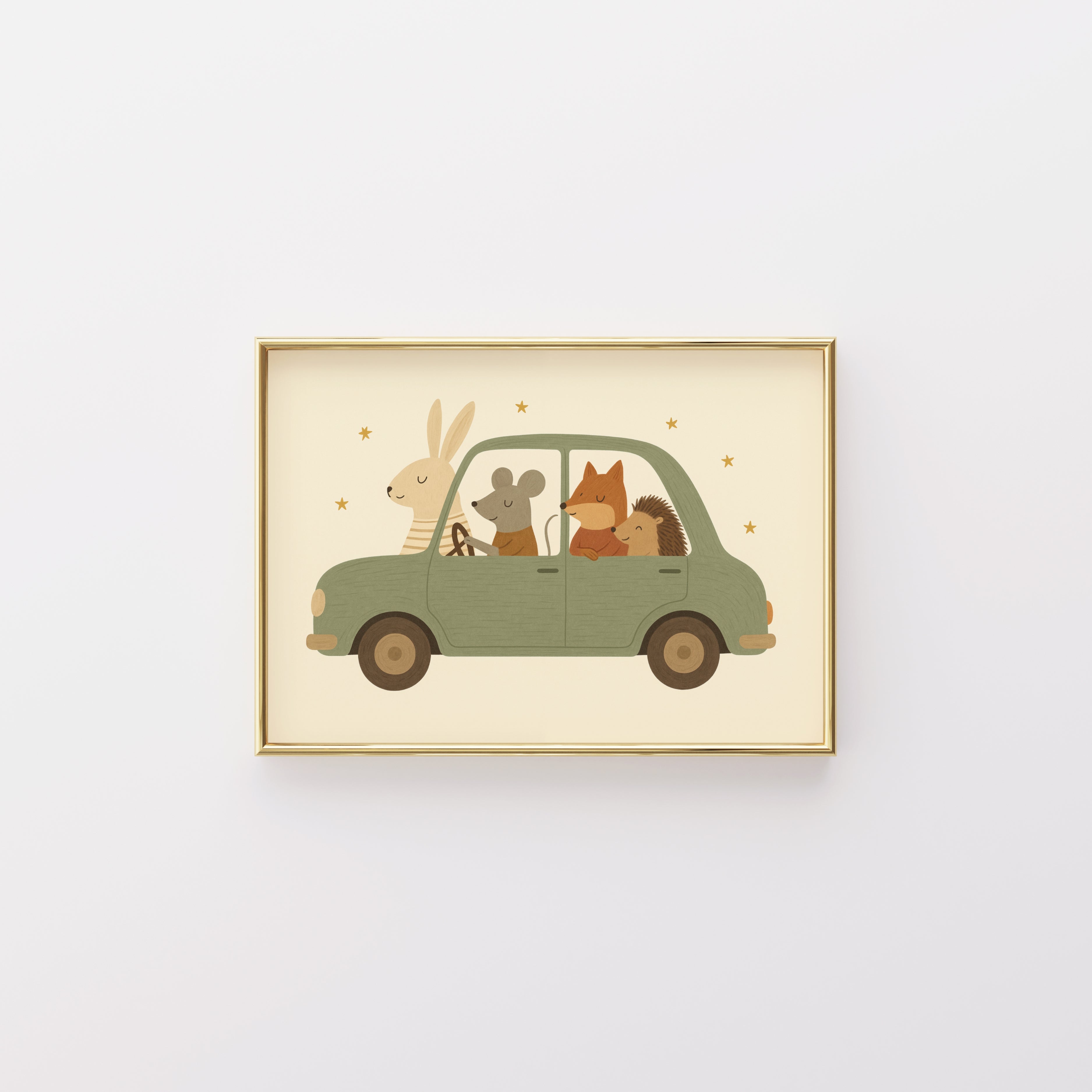 Poster vintage per la cameretta dei bambini