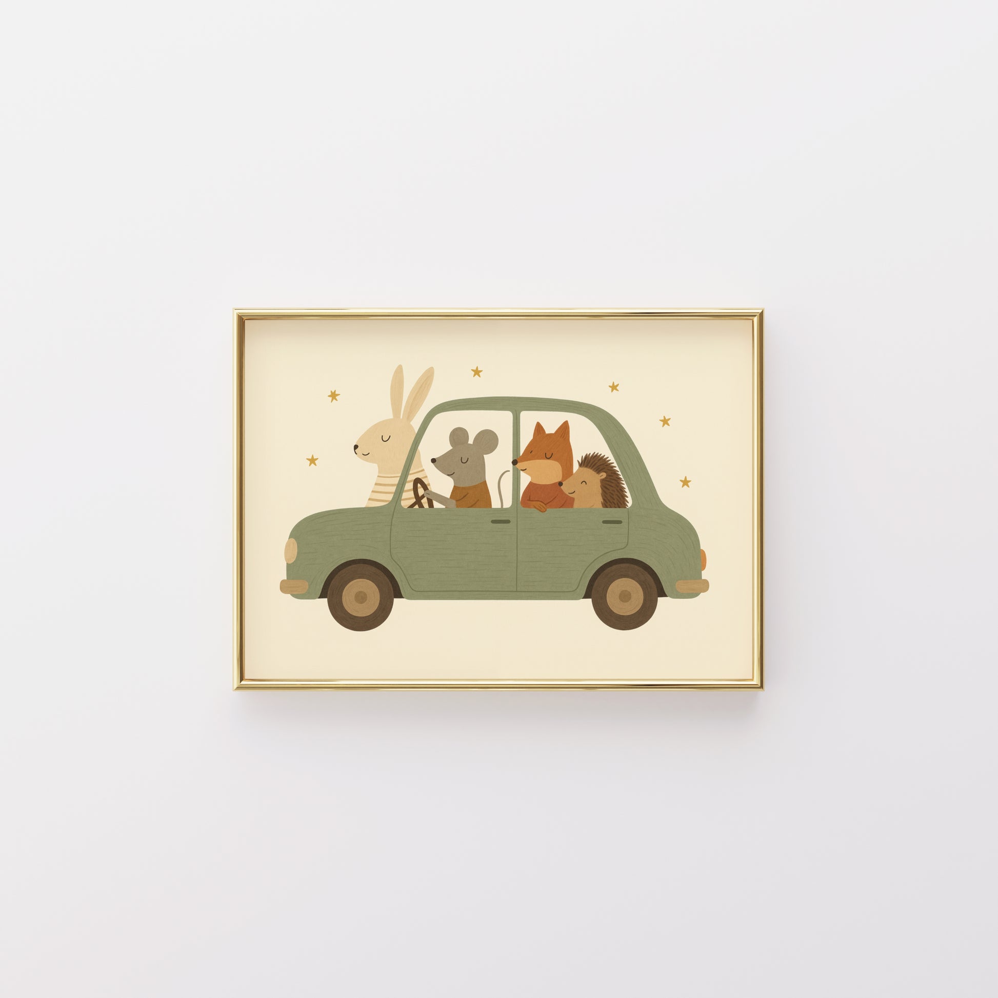 Poster vintage per la cameretta dei bambini