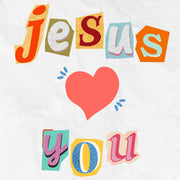 Jesus Loves You - Poster cristiano