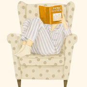 Jane Austen Reading – Bookish Wall Art