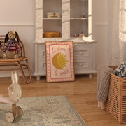 Girlie La Lune Le Soleil – Arte de pared para bebés y niños