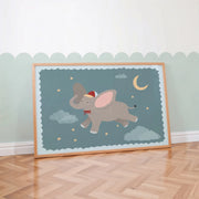 Elephant in the Space – Nursery & kids wall art