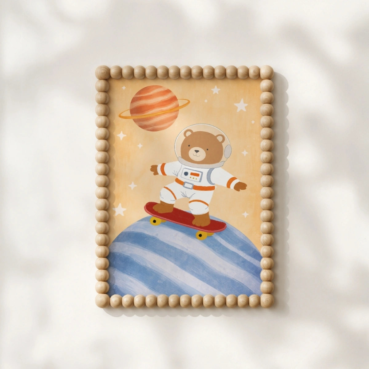 Decorazione camera per bambini dello spazio