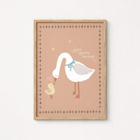Baby Duck & Goose Illustration