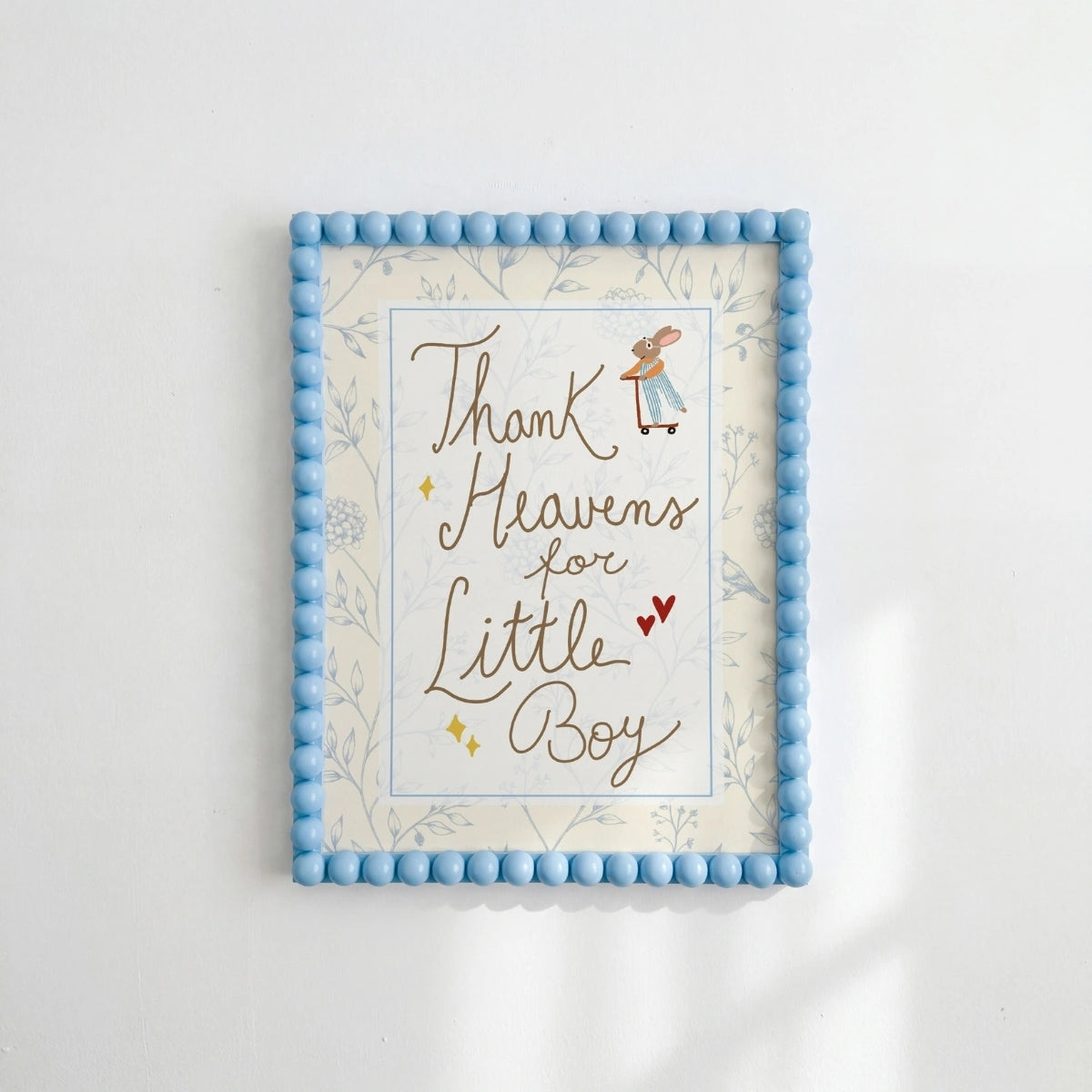Thank Heavens for Little Boy, Christian Nursery Decor