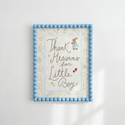 Thank Heavens for Little Boy – Nursery & kids wall art