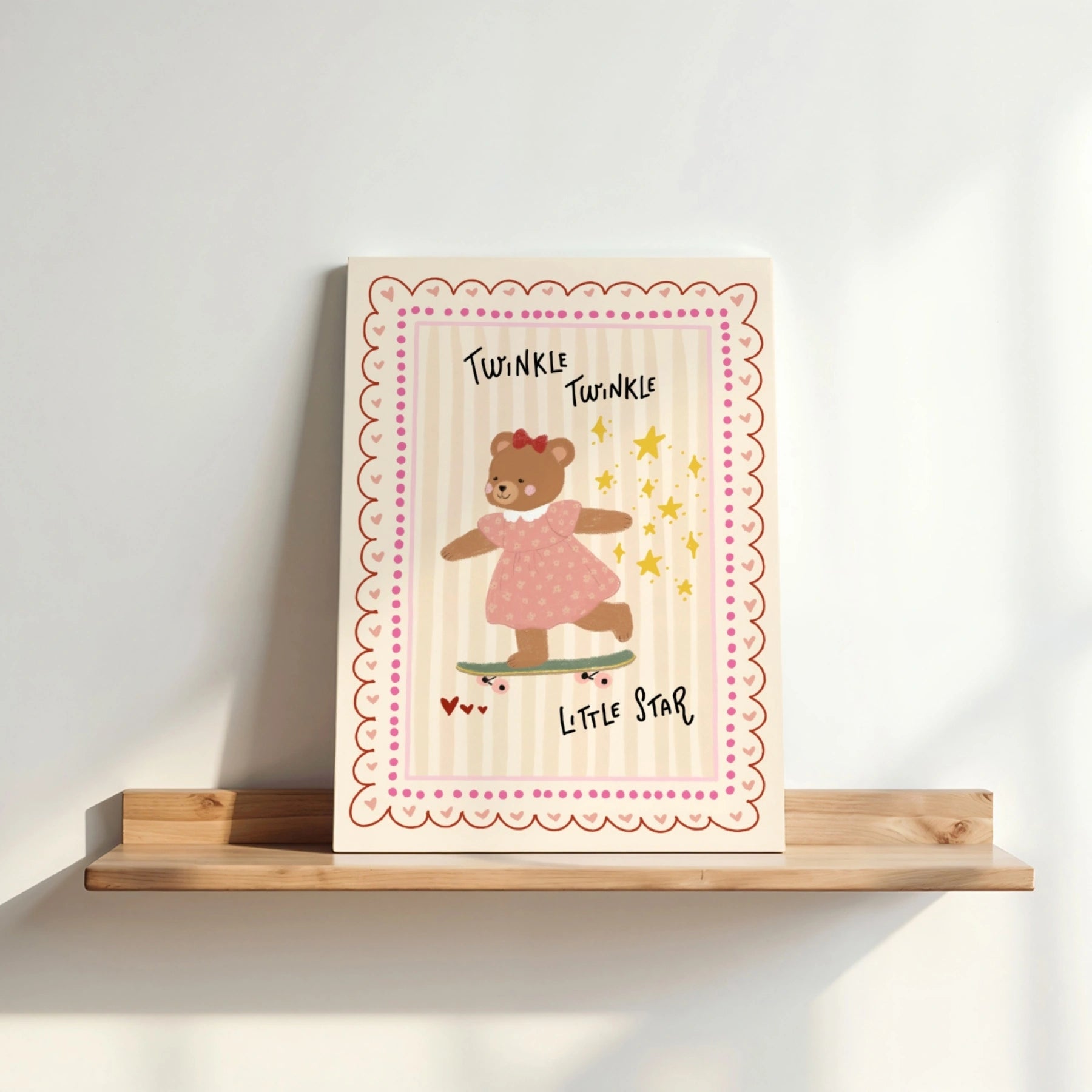Twinkle Twinkle Little Star Canvas Wall Art