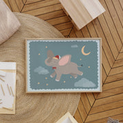 Elephant in the Space – Nursery & kids wall art
