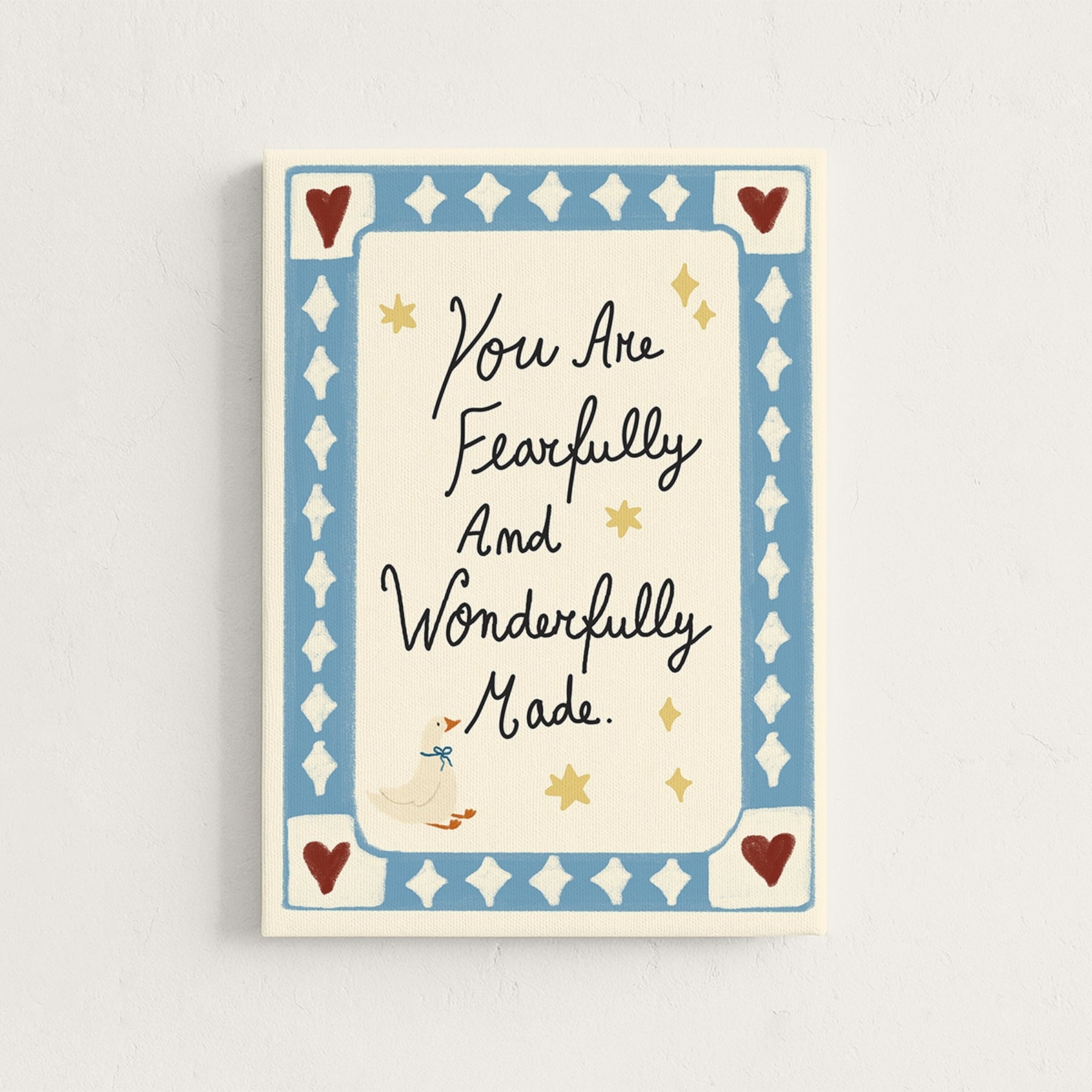 Whimsical Nursery Quote Canvas Print
