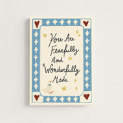 You Are Fearfully and Wonderfully Made – Nursery & Kids Canvas Wall Art