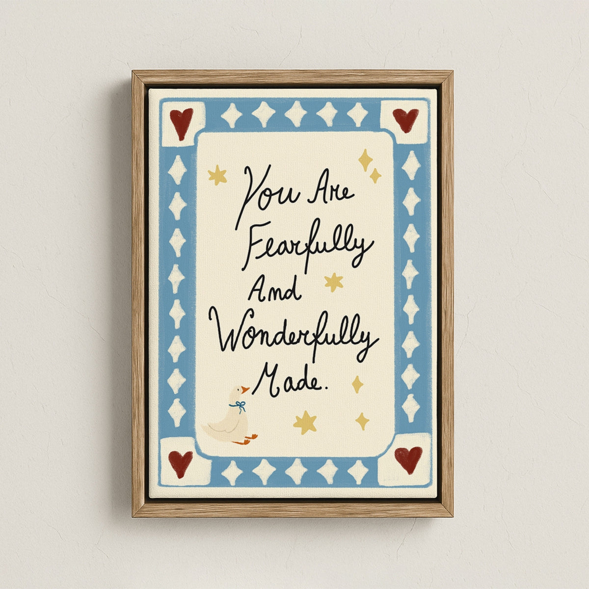 Framed canvas