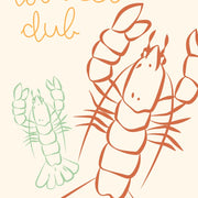 The Lobster Club – Coastal Wall Art