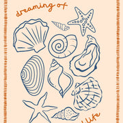 Island Life Shell – Coastal Wall Art