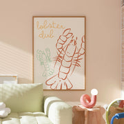 The Lobster Club – Coastal Wall Art