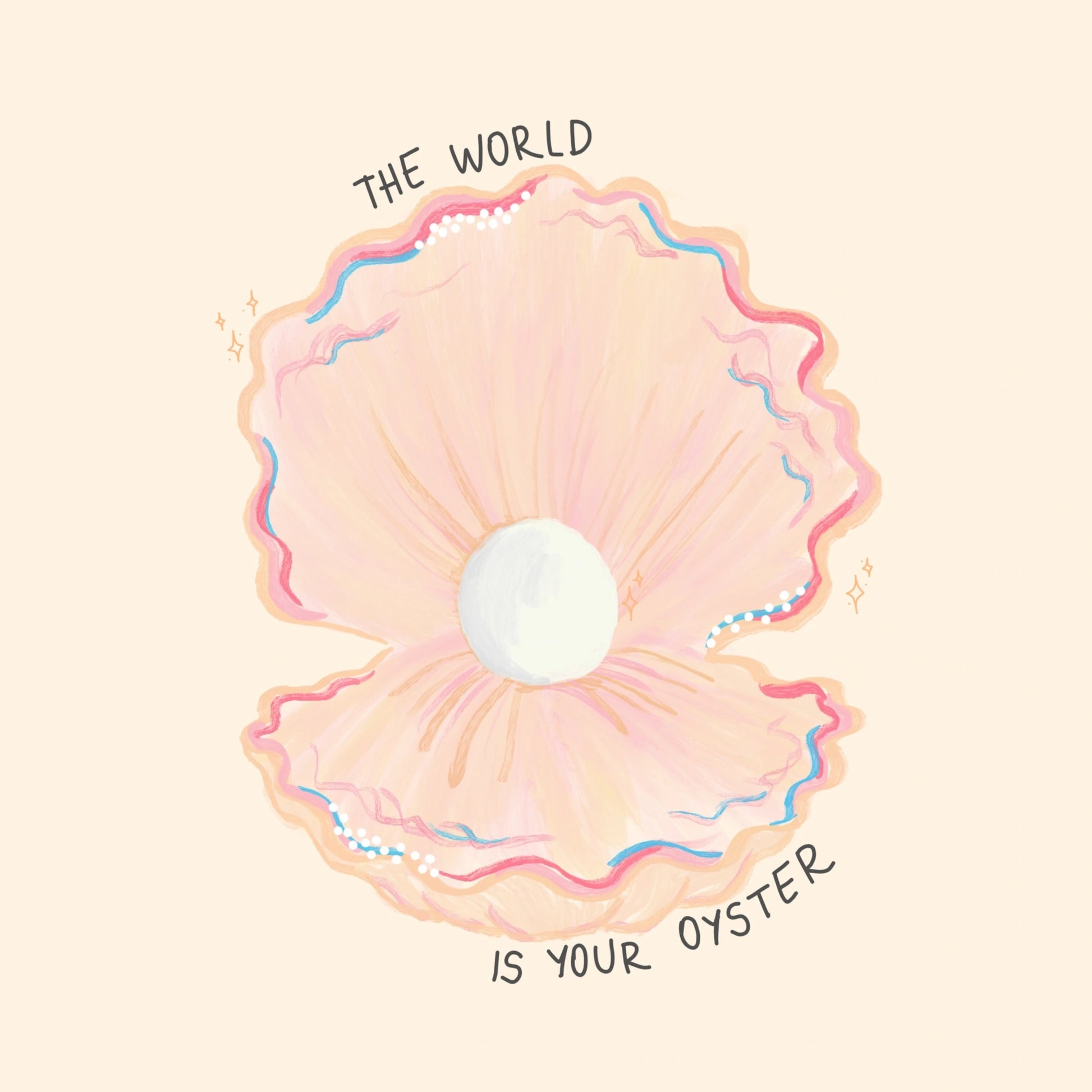 Affiche tendance d'été sur le thème de la côte