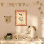Twinkle Twinkle Girl Room - Arte de pared para bebés y niños