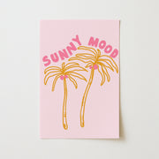 Sunny Mood Palm Tree – Coastal Wall Art