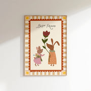 Animal Friendship Decor – Nursery & kids wall art