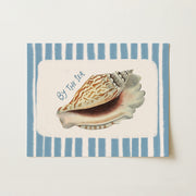Retro Ocean Shell – Coastal Wall Art