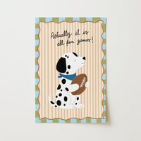 Whimsical Dalmatian Wall Art