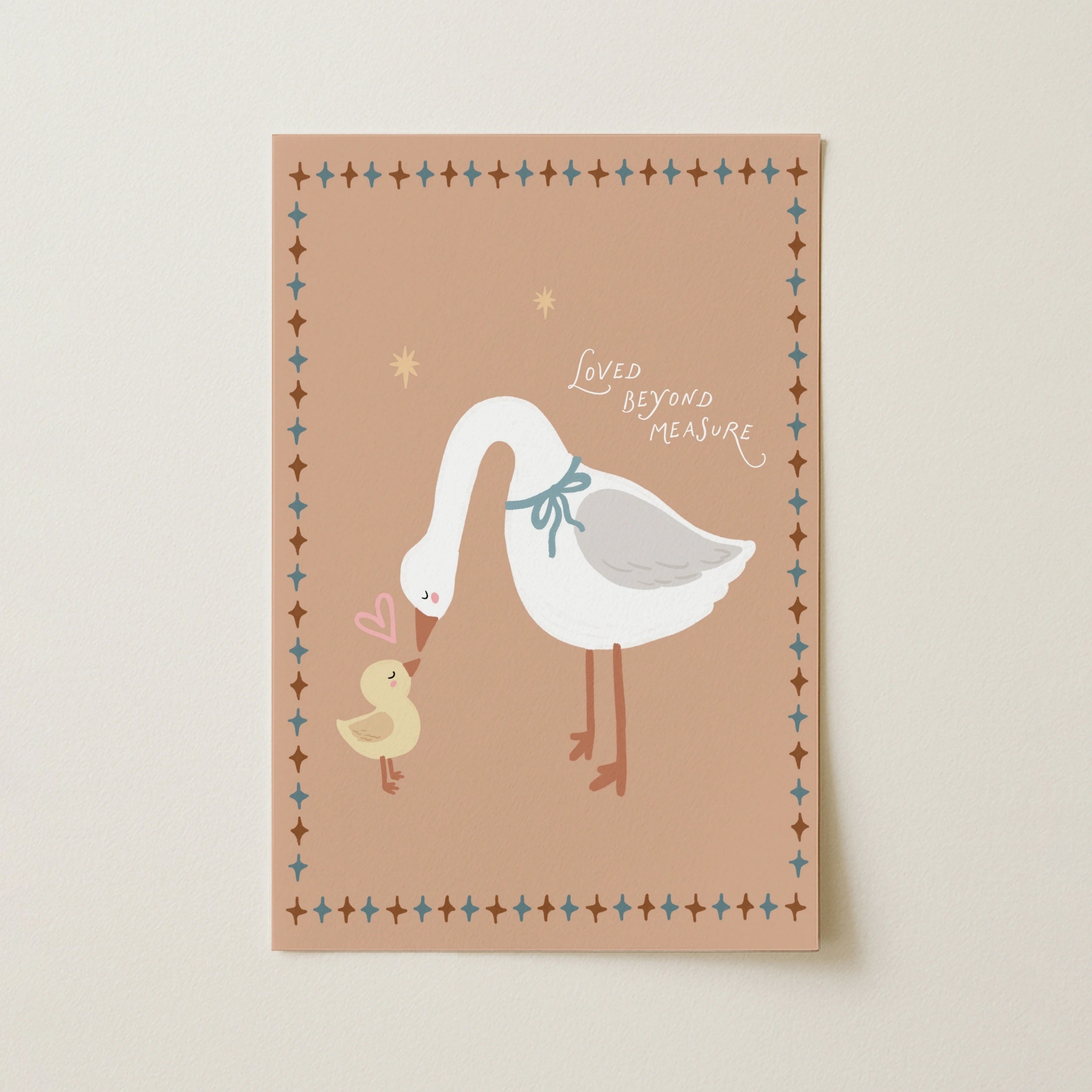 Baby Duck & Goose Illustration