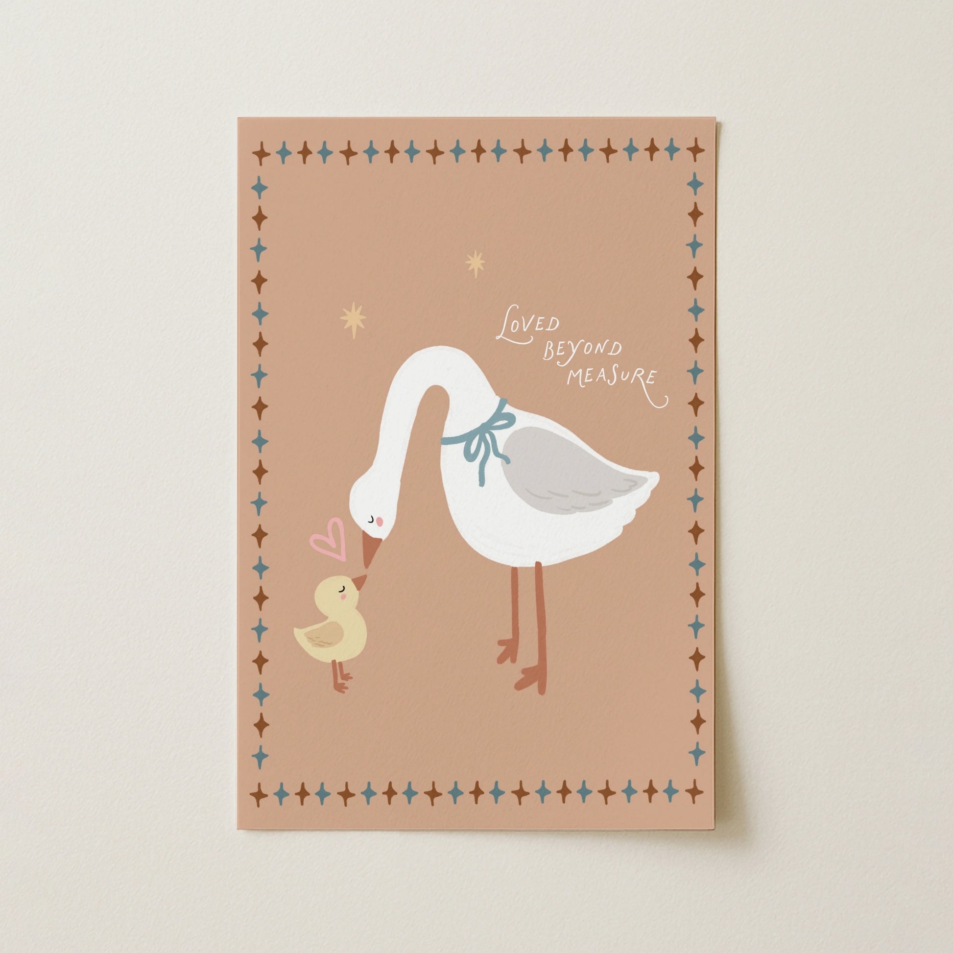 Baby Duck & Goose Illustration