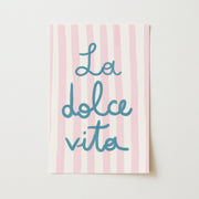 La Dolce Vita - Poster costiero