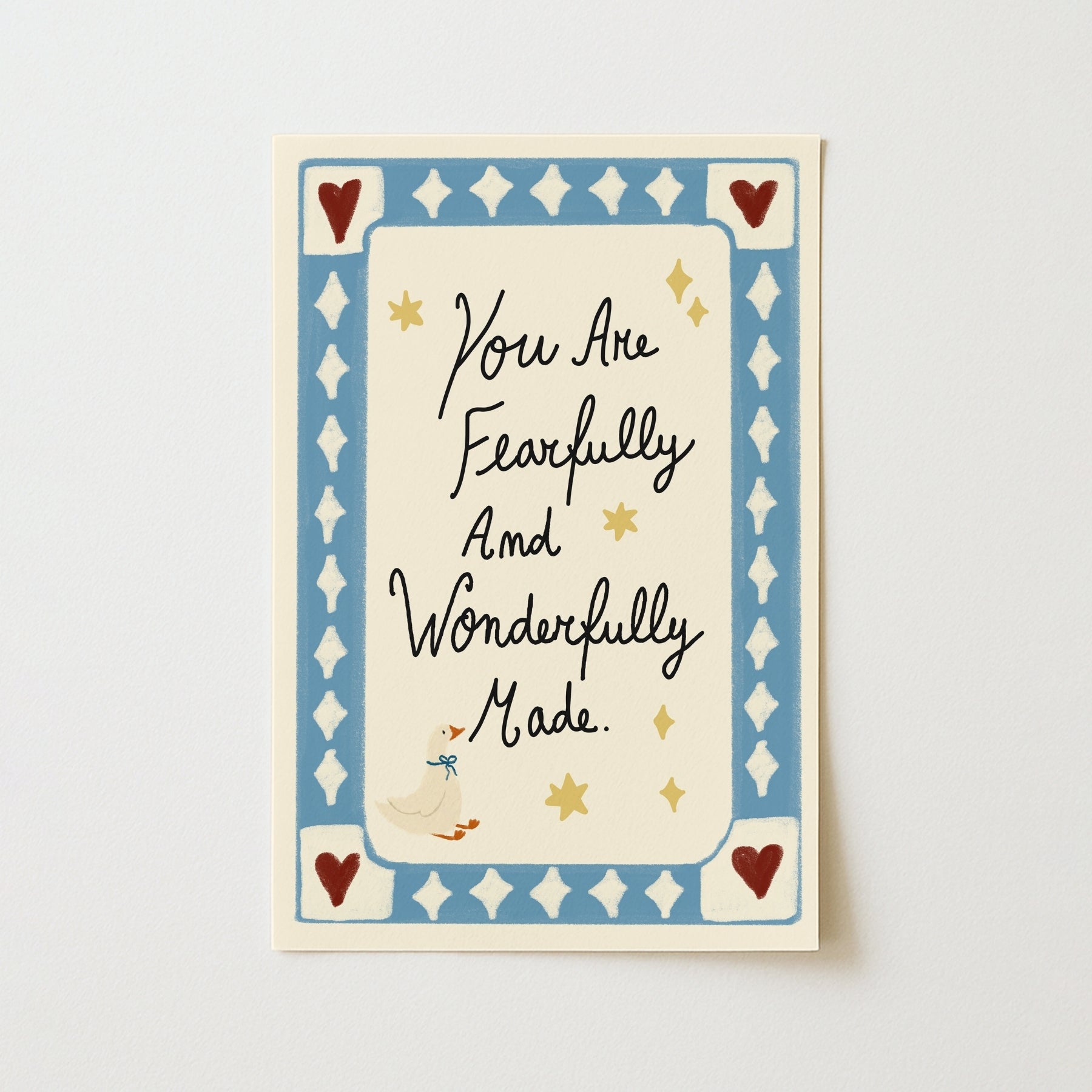 You Are Fearfully and Wonderfully Made