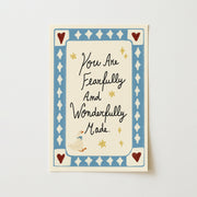 You Are Fearfully and Wonderfully Made – Nursery & kids wall art